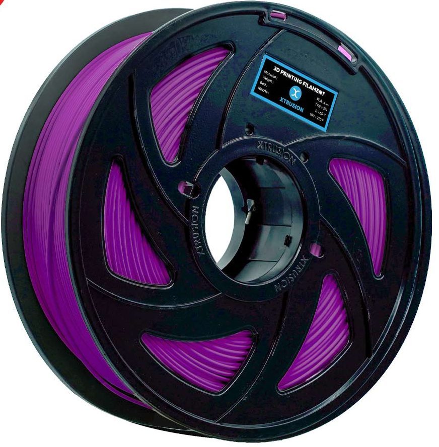 فیلامنت PLA+ اکستروژن 1.75میلیمتر 1 کیلوگرم ارغوانی (Purple)
